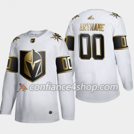 Adidas Maillot de Hockey Vegas Golden Knights Personnaliser Adidas 2019-20 Golden Edition Blanc Authentic - Homme